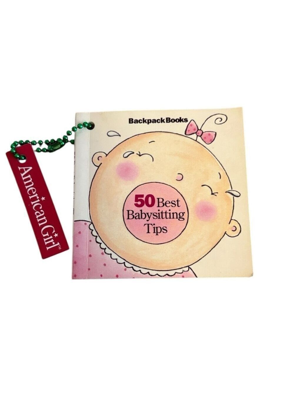 American Girl Babysitting Tips Miniature Book Vintage 1999 Backpack Book Series